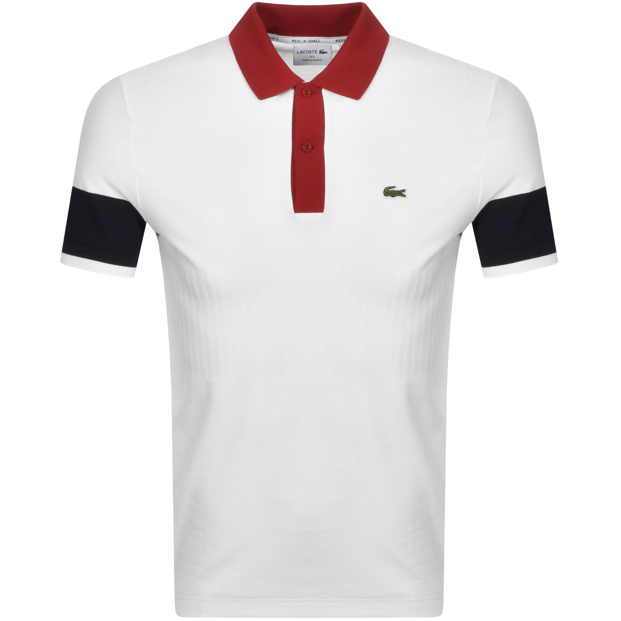 Alternative Image for ProductLacoste Short Sleeved Polo T Shirt White1